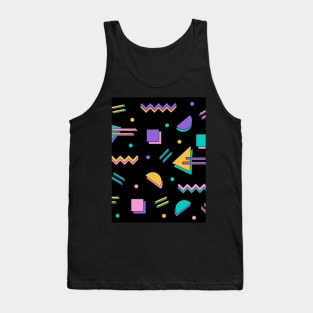 Memphis Pattern 76 / 80s Retro Tank Top